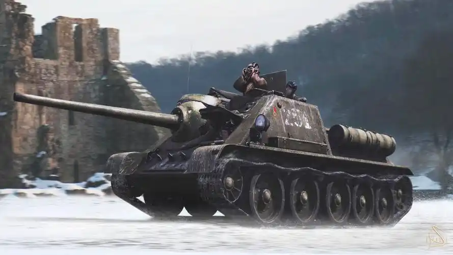 军事交通工具车辆ussrworldwariidigitalartmilitaryvehicle壁纸图片