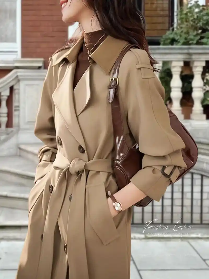 ootd | 随性气质的卡其色风衣