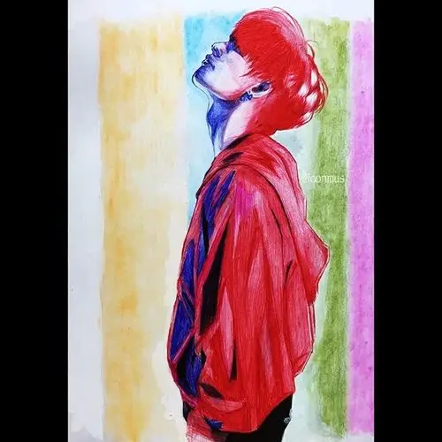 [bigbang][新闻]150718 q版 bigbang手绘,太可爱了