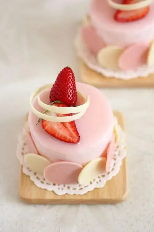 蛋糕马卡龙甜点美食