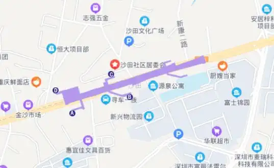 深圳地铁14号线沙田站出入口在哪里