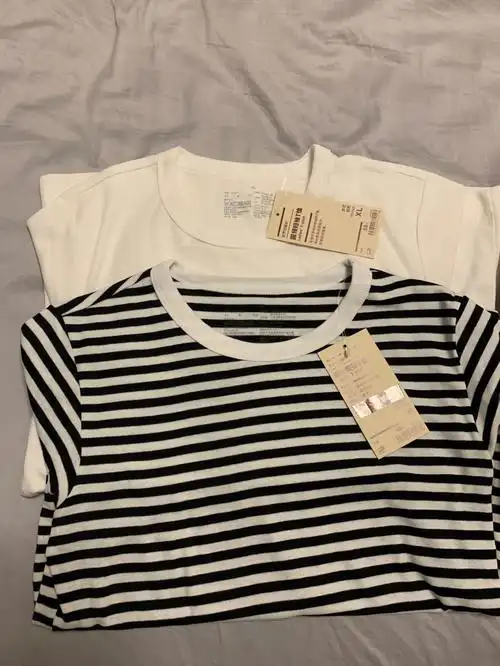 muji无印良品19元的t恤有点