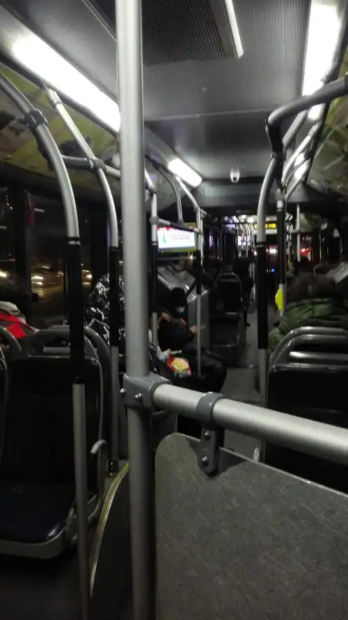 公交车上 - 花粉随手拍光影生活 花粉俱乐部