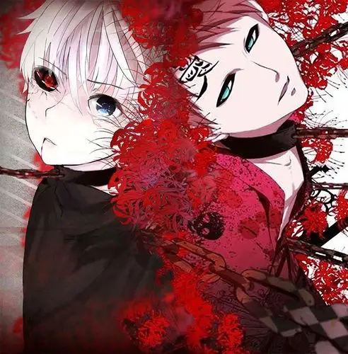 【我爱罗&金木研】彼岸花里的他