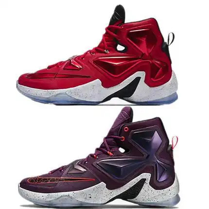 【新春会】nike lebron lbj13詹姆斯桑椹紫大红807219-500 610篮球鞋