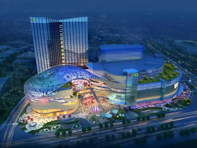 湖南湘潭步步高商业中心60万风量油烟净化器安装案例