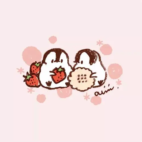 朋友圈背景图可爱有趣小插画鸭鸭6161096162610961