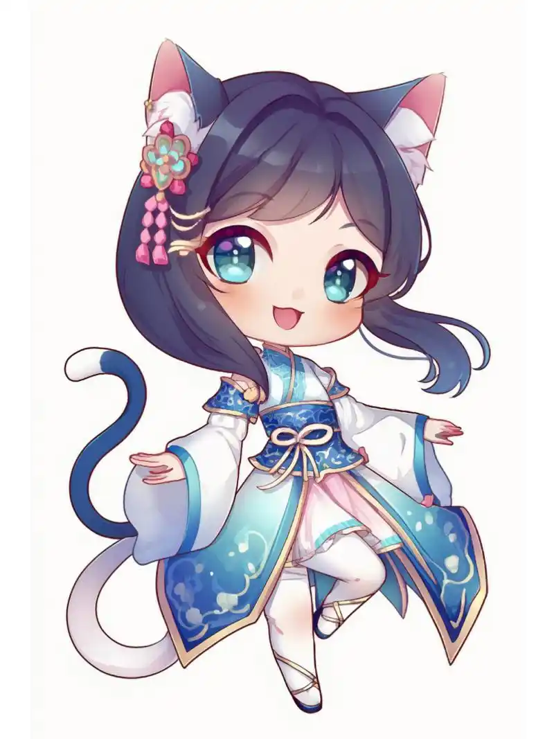 q版二次元猫拟人 q版二次元猫拟人!