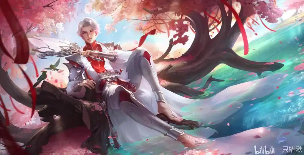 王者荣耀##情人节限定##诸葛亮##武陵仙君# 诸葛亮-武陵仙君高清曰