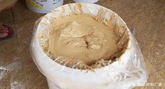 耐火材料之耐火胶泥