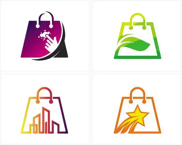 ff letter标志设计矢量模板商业图标