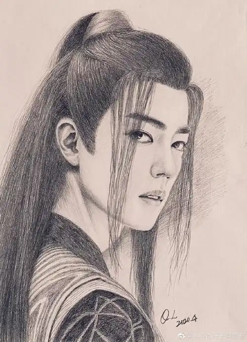 陈情令超话这是我今年4月份画的,也是我发的第一条微博,那时还不会发