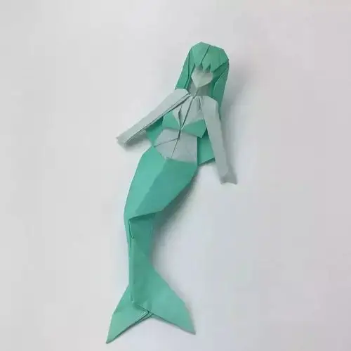 高难度折纸!雨季里的美人鱼上岸了,你敢来挑战吗?(附教程)