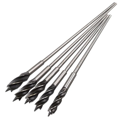 仁聚益超长手电钻加长木工四槽钻头麻花支罗钻木材泡沫塑料大板深孔钻