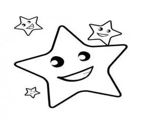 星星简笔画图片