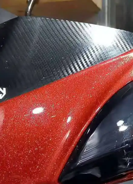 珍珠漆七彩钻石汽车特效油漆改色喷涂