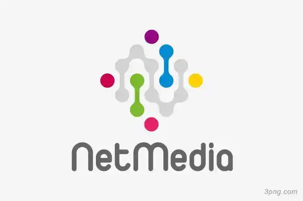 彩色的创意logopng素材透明免抠图片-艺术字集