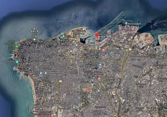 5131°e国家黎巴嫩省贝鲁特省政府市长比拉·哈马德面积