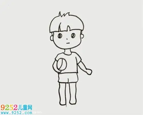 悬崖上的金鱼公主简笔画