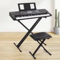 雅马哈通用电子琴谱架书架琴谱架加厚加粗电钢琴歌谱架子 谱架 加厚双
