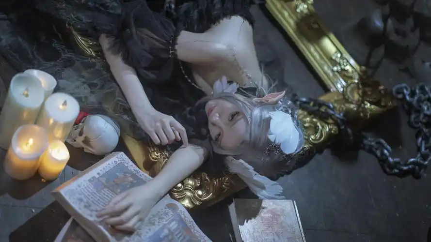 鬼刀海琴烟4k高贵美艳cosplay写真