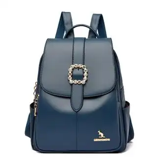 my中年妇女双肩背包送妈妈的包包老年出门双肩包女50岁旅游随身皮包