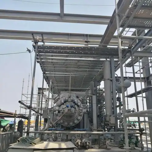 渣,蜡油加氢装置大型设备吊装梁目前未安装统计.2019年5月10日