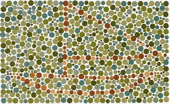 最高难度的4张色盲测试图!大神只能认出3个,最后一张几个数字?