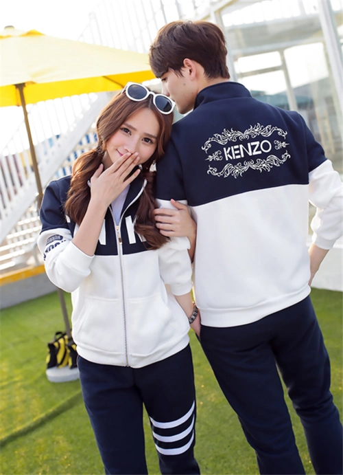 韩版情侣卫衣棒球服休闲学生班服】-衣服-套装/学生校服/工作制服