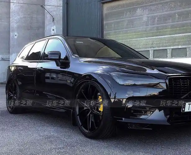 沃尔沃xc60改装黑武士案例 加上气动避震气势十足