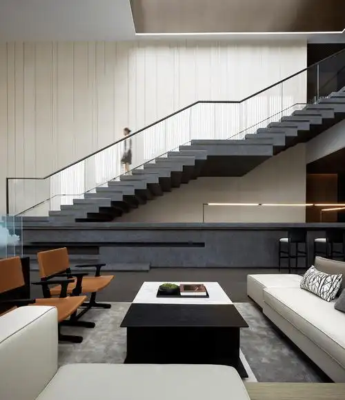 【壹舍方磊新作】结构与材质交响 空间与情绪和鸣—嘉华国际南京嘉璟