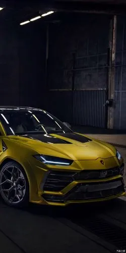 号称陆地上最快的suv——兰博基尼urus.