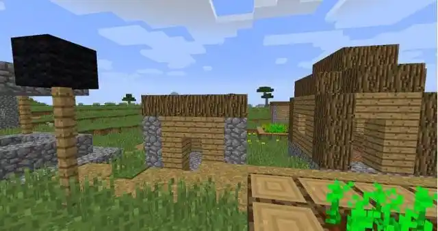 我的世界:超稀有的僵尸村庄!老玩家再玩10年也未必能碰到