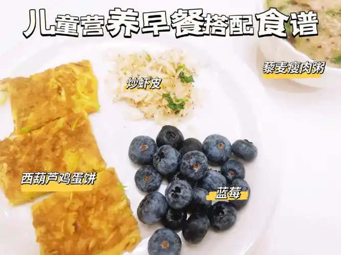开学季小学生营养早餐搭配食谱1