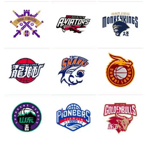 cba球队新logo公开,有人吐槽神似nba,各位球迷怎么看