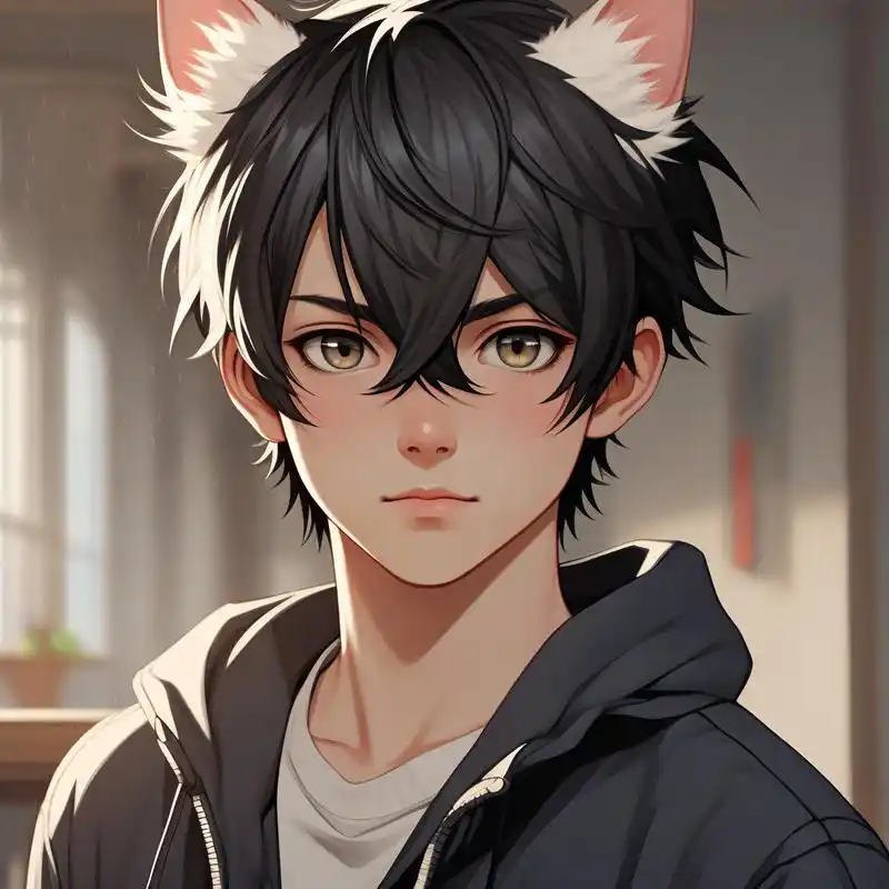 04二次元正太的帅气猫耳头像05 喵~ 探索二次元的世界,发现了一组