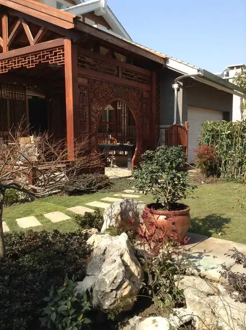 最新别墅庭院景观工程实景