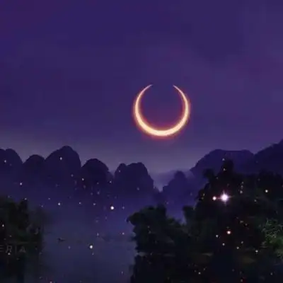 手绘女生头像背景图