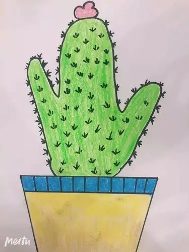 月芽幼儿园——手掌创意画