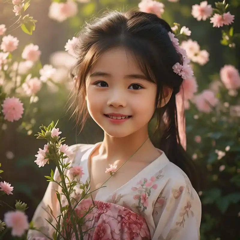 超甜真人小女孩头像96 哇喔～这一组真人小女孩头像简直太可爱啦!