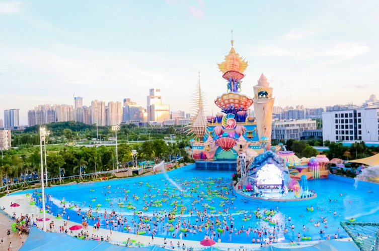 再创大湾区多项no1顺德玛雅海滩水公园将开启不一young的橙风破浪