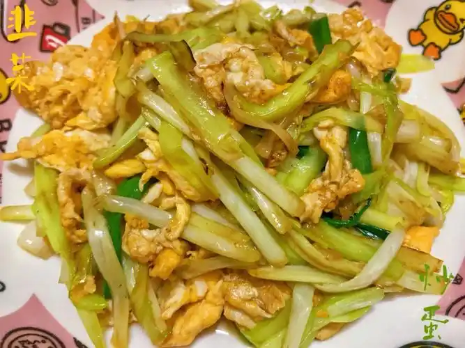 补肾之韭黄炒蛋