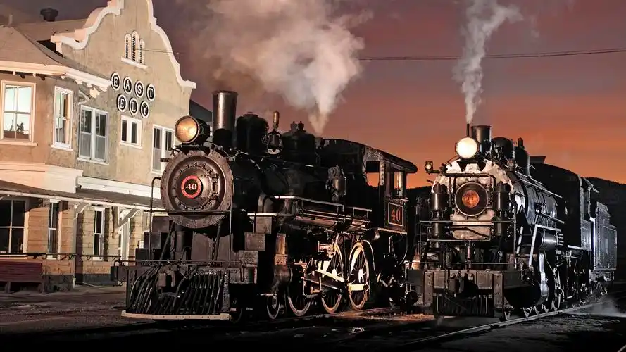 蒸汽火车图片火车蒸汽火车