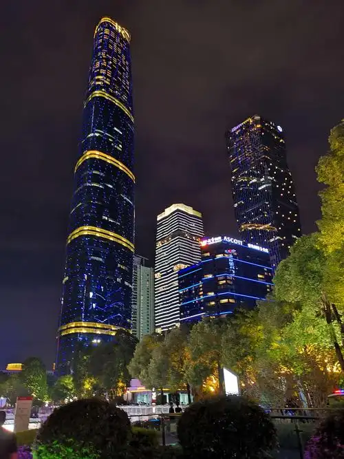 广州—花城广场夜景(2020.8.14)