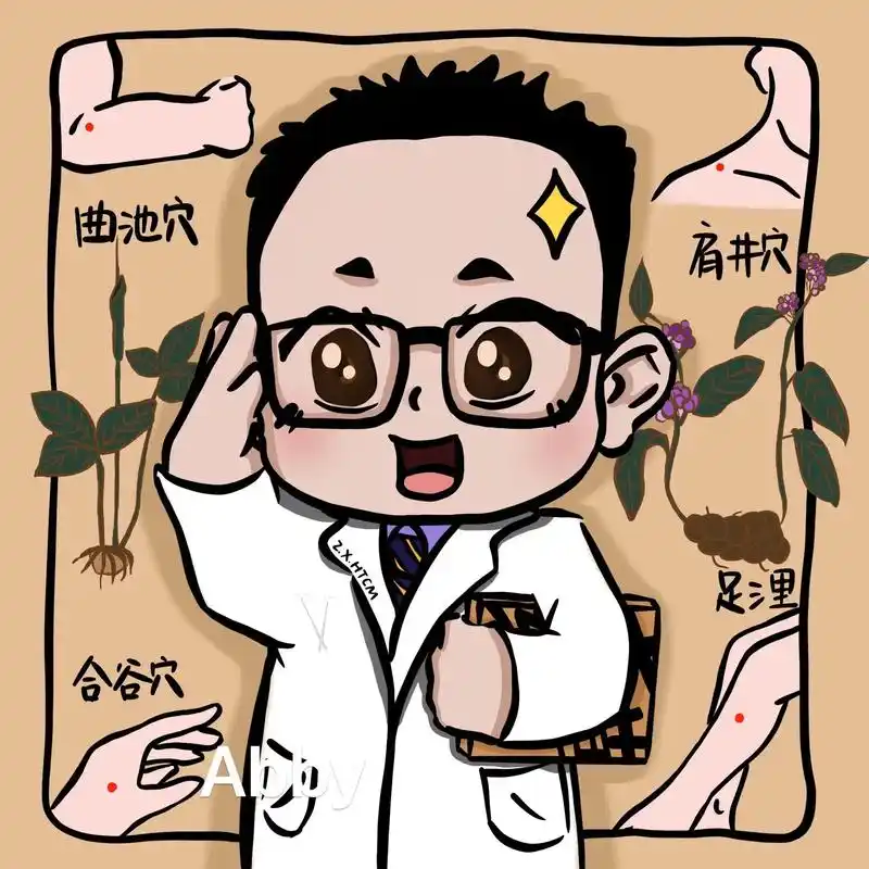 tcm.#中医 #画渣日常 #q版人物 #画个头像 #约稿 - 抖音