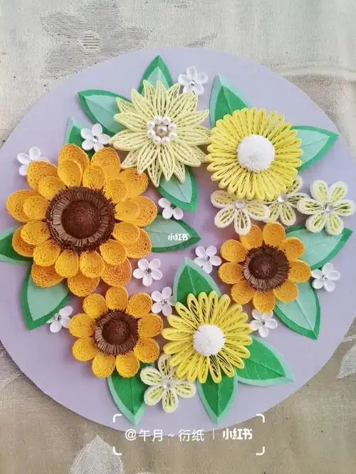 衍纸花朵
