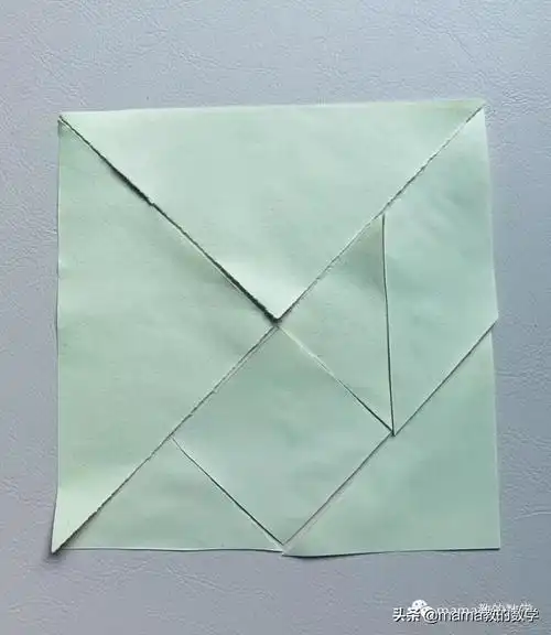 七巧板的制作方法文字(制作七巧板的简单方法)