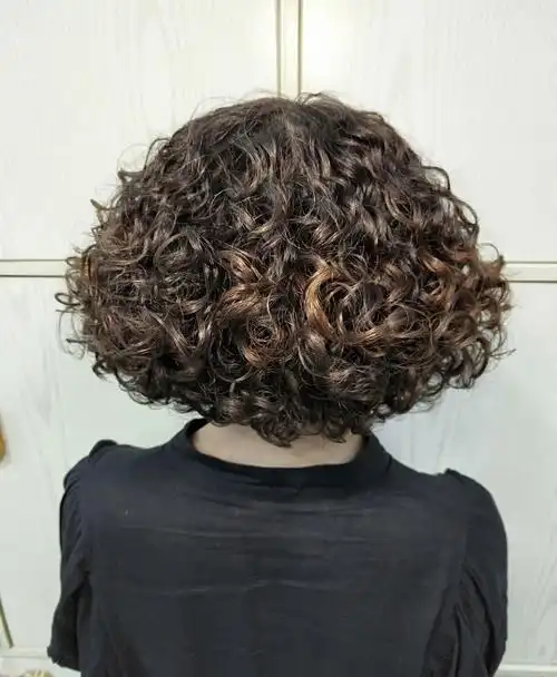 40到60岁女性,剪短发烫小卷,时尚,减龄,真洋气