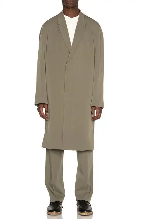 图象2 lemaire cool wool gabardine suit coat – 铜锈色