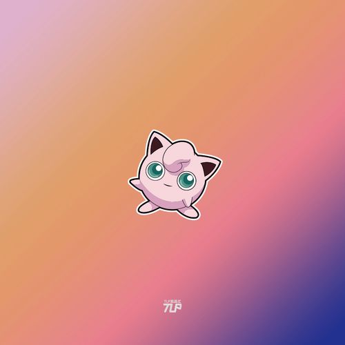 tlp反光车贴 宠物小精灵宝可梦口袋妖怪pokemon胖丁贴纸